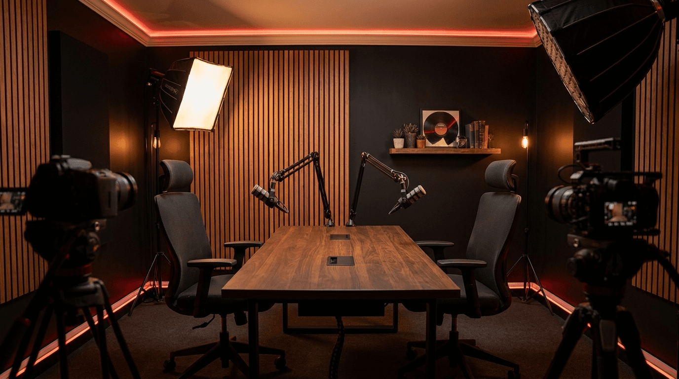 Dr Bomb Bangalore Podcast Studio - premium recording studio